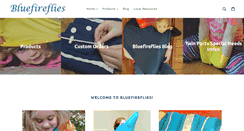 Desktop Screenshot of bluefireflies.org